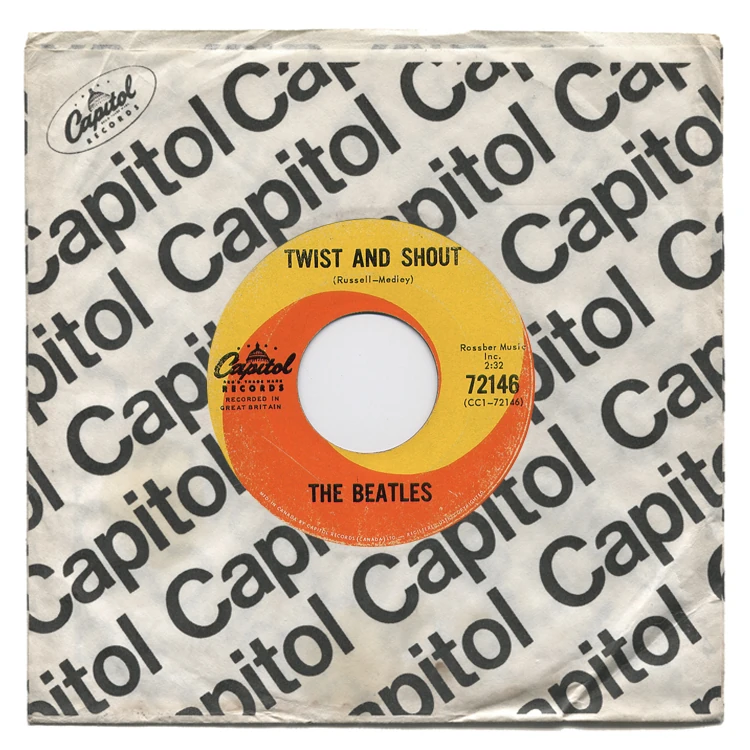 Twist And Shout / There's A Place, 45.72146.2.1