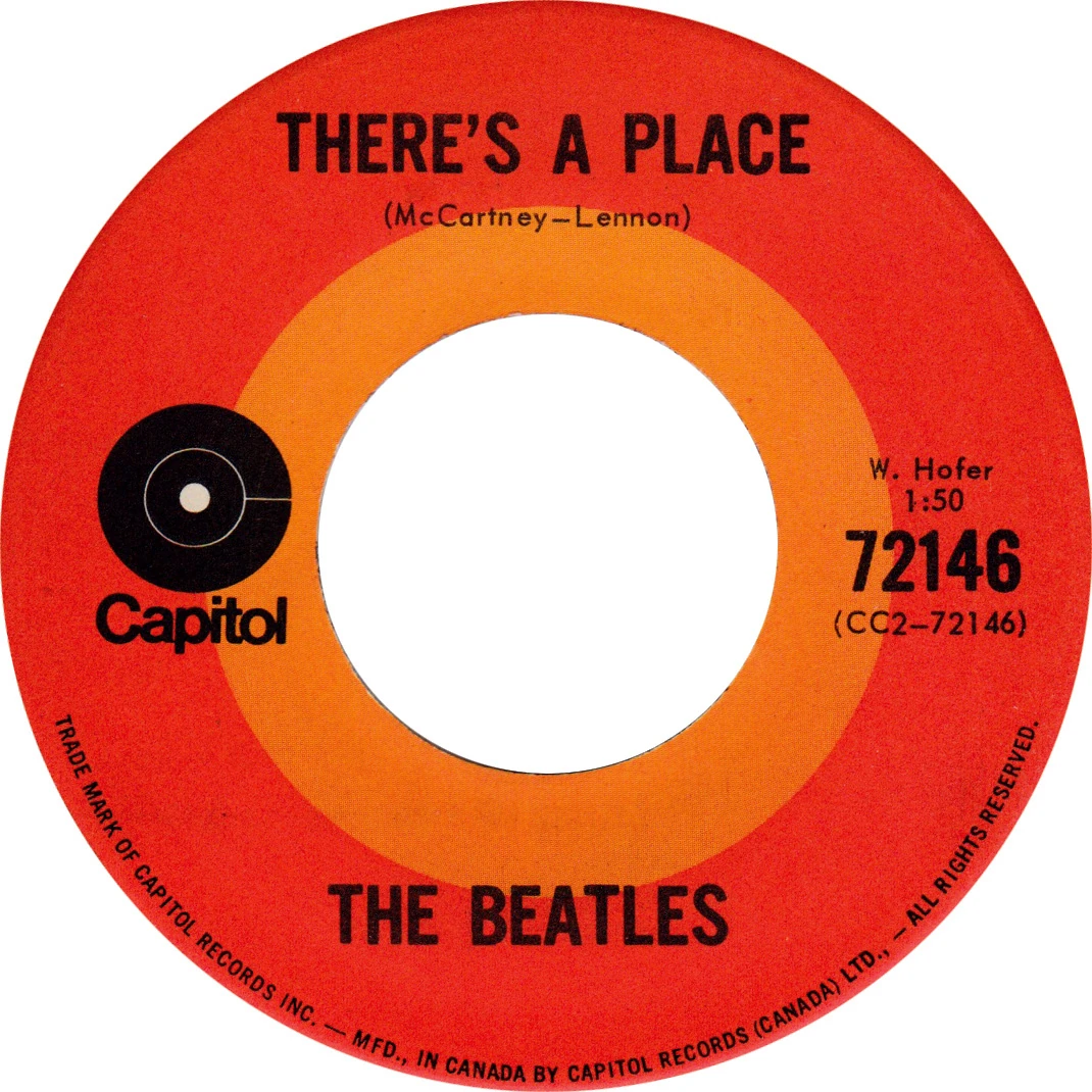 Twist And Shout / There's A Place, 45.72146.5.1