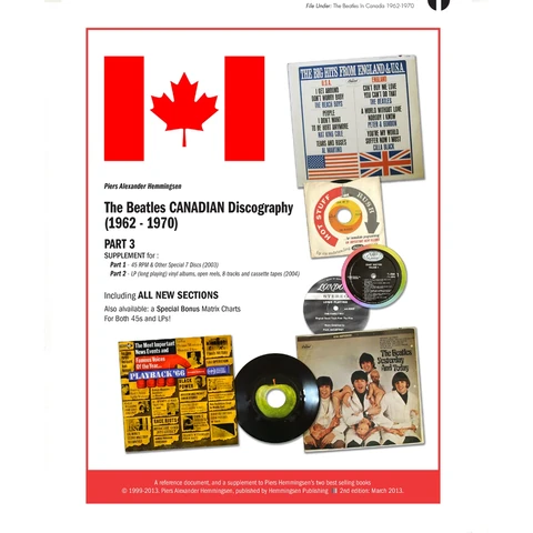 The Beatles Canadian Discography 3
