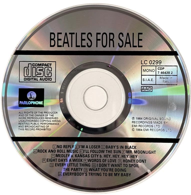 Formats de parution canadiennes - Disques Compacts (CDs)