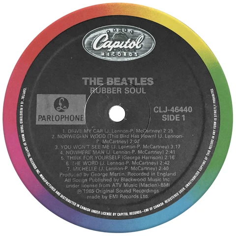 LP.46440.14.1, Retro Rainbow CLJ, Cinram
