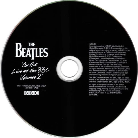CD.BBCCDEP.PRO.1, Promo CD sampler