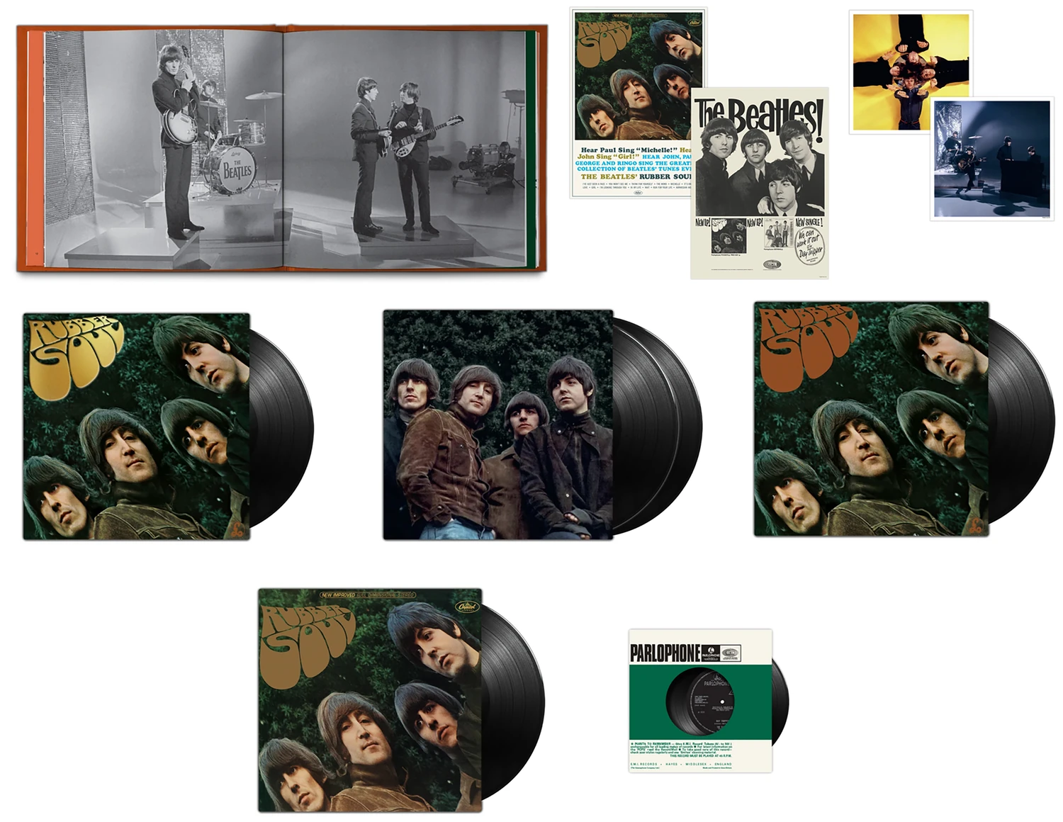 Rubber Soul Remix (2026) box set contents