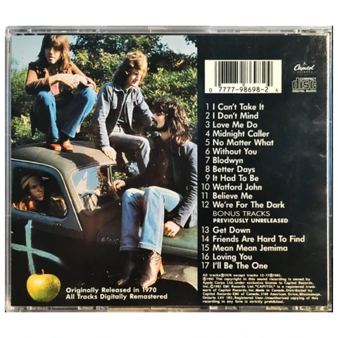 CD.APP3367.3.1, EMI pressing