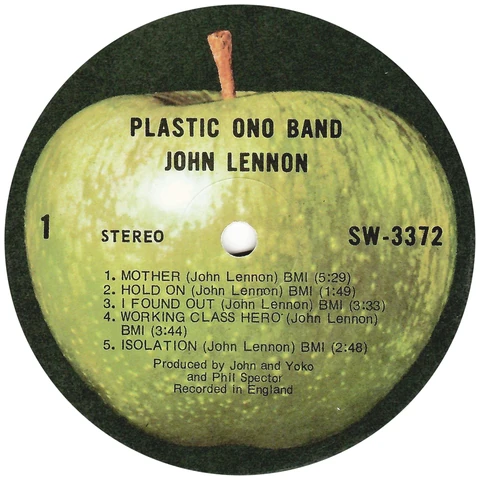 LP.APP3372.3.3, Apple verte, pressage RCA Dynaflex