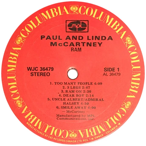 LP.APP3375.CBS.2, Columbia rouge / jaune WJC