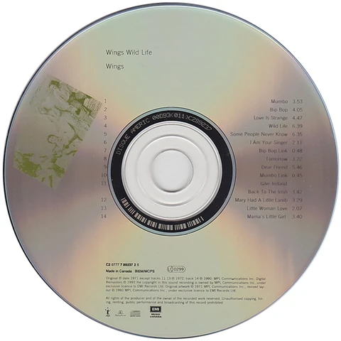 CD.APP3386.1.1, Disque Americ