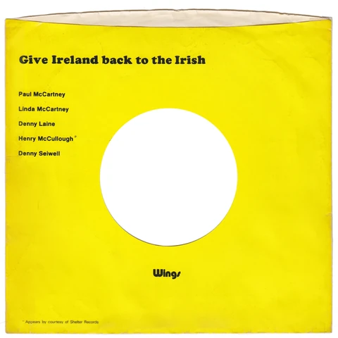 45.APP1847.PS.1, Imported Picture Sleeve