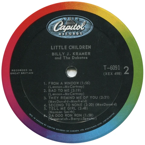 LP.BJ6091.1.1, Rainbow no Brackets, RCA pressing