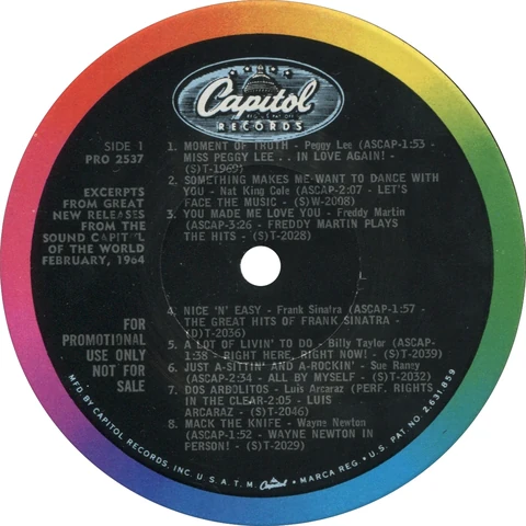 Balanced For Broadcast, USA press, CDA Stamps