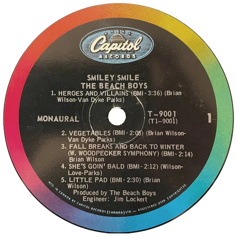 LP.BB9001.2.1, Rainbow Brackets, Mono Compo pressing