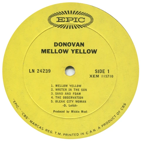 LP.DO24239.EP.1, Yellow Epic, Mono