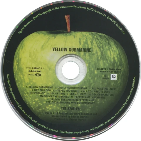 CD.82416.7.11, 2009 Remaster, Cinram Pressing