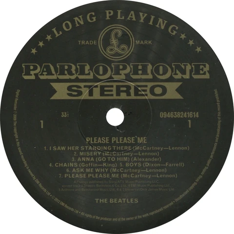 Parlophone Label Type 1