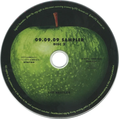 CD.844142.PRO.2, Promo Sampler disc 1