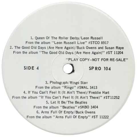 LP.SQ3.SBPRO.1, Étiquette blanche Promo, Compo