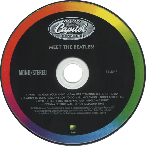 CD.LABEL.UNI.1, Label type 1, Rainbow Label