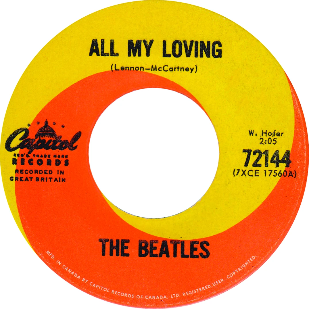 All My Loving / This Boy, 45.72144.1.1