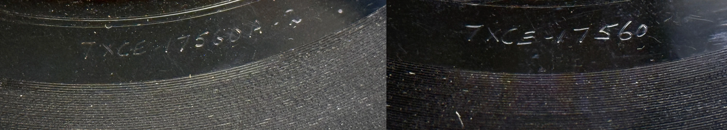 All My Loving / This Boy, 45.72144.5.1, matrix stamp detail