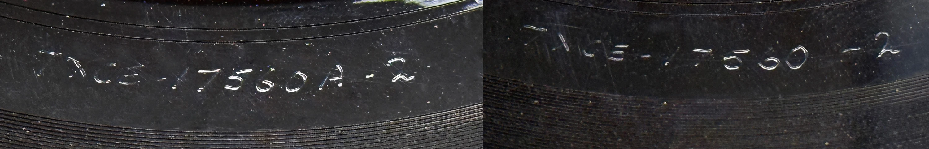 All My Loving / This Boy, 45.72144.6.1, matrix stamp detail