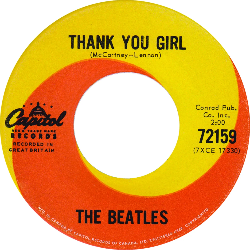 Do You Want To Know A Secret / Thank You Girl, 45.72159.1.1