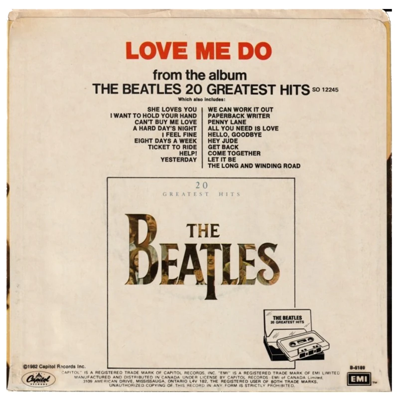 Love Me Do / P.S. I Love You, 45.5189.11.1