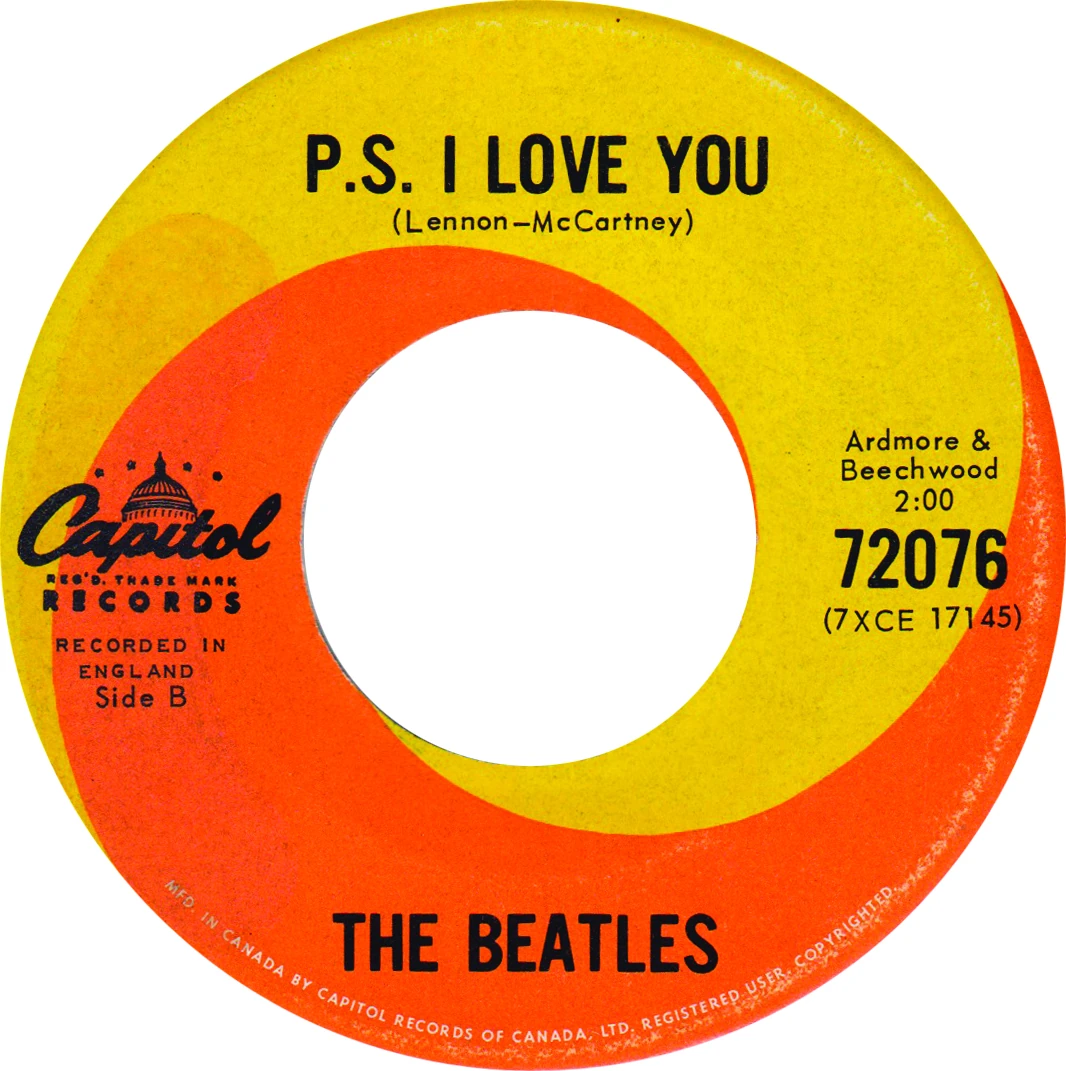 Love Me Do / P.S. I Love You, 45.72076.1.1
