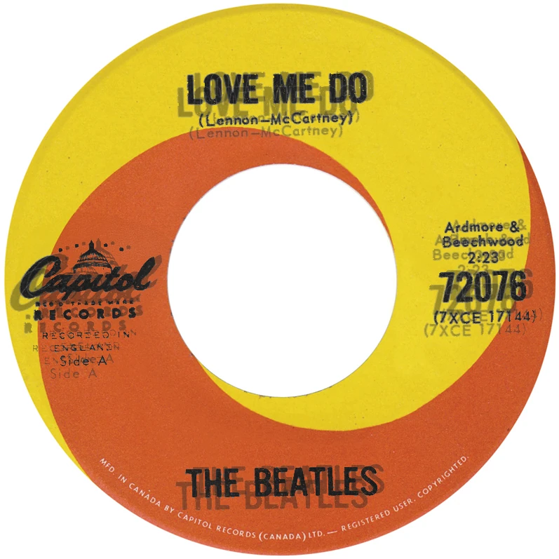 Love Me Do / P.S. I Love You, 45.72076.1.1