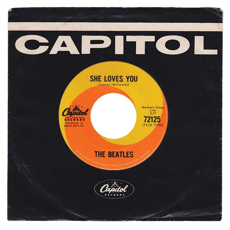 She Loves You / I'll Get You, 45.72125.1.1