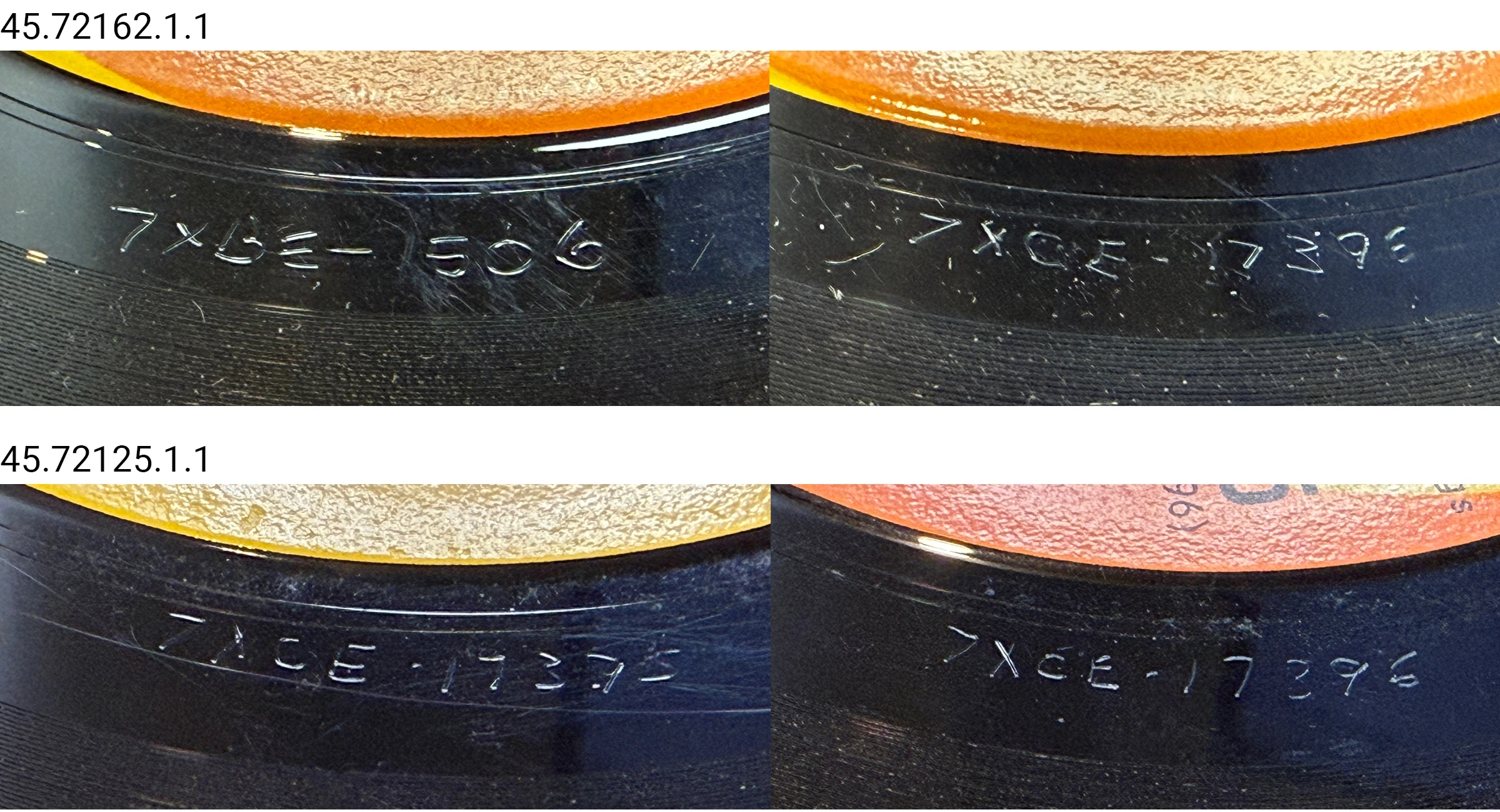 Sie Liebt Dich / I'll Get You, 45.72162.1.1, matrix stamp detail
