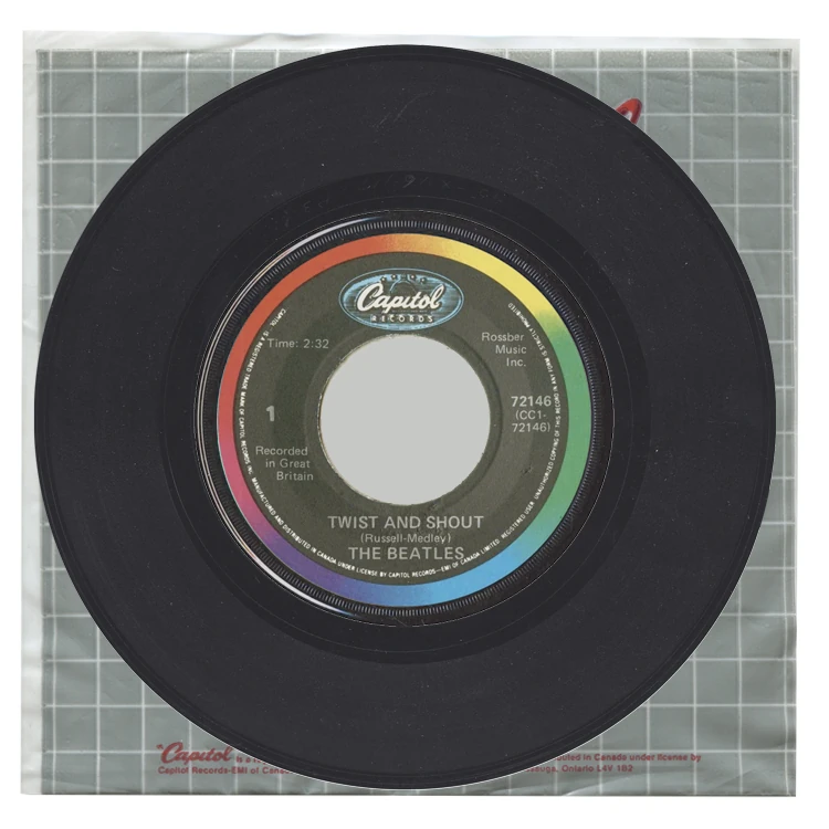 Twist And Shout / There's A Place, 45.72146.12.1