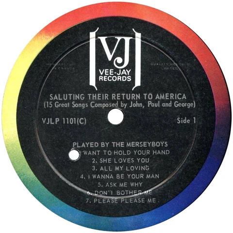 VARIATION ID TBD, Only Beatles-related Canadian VJ